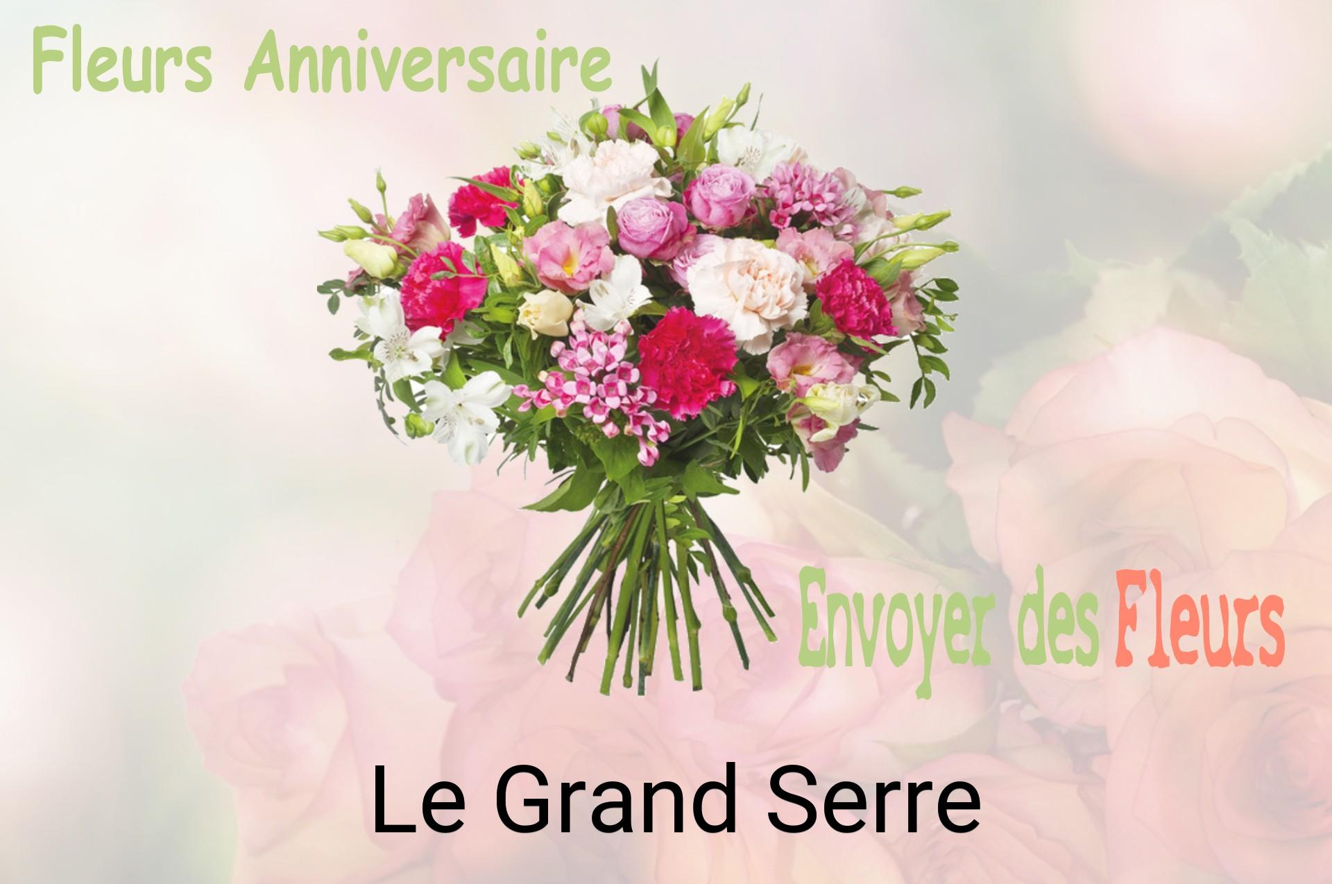 Bouquet de fleurs d’anniversaire livré à Le Grand-Serre