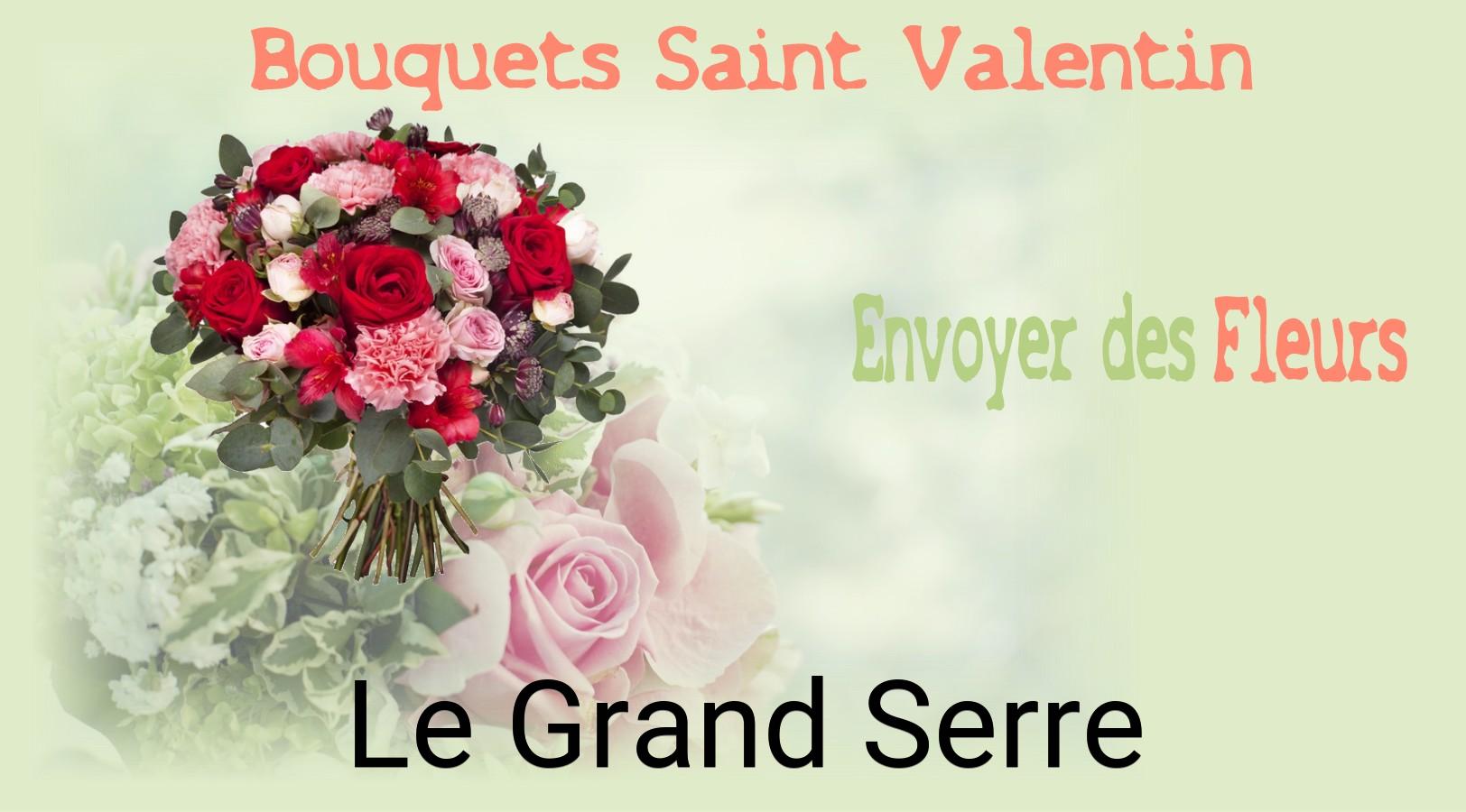 Roses de Saint-Valentin livrées à Le Grand-Serre